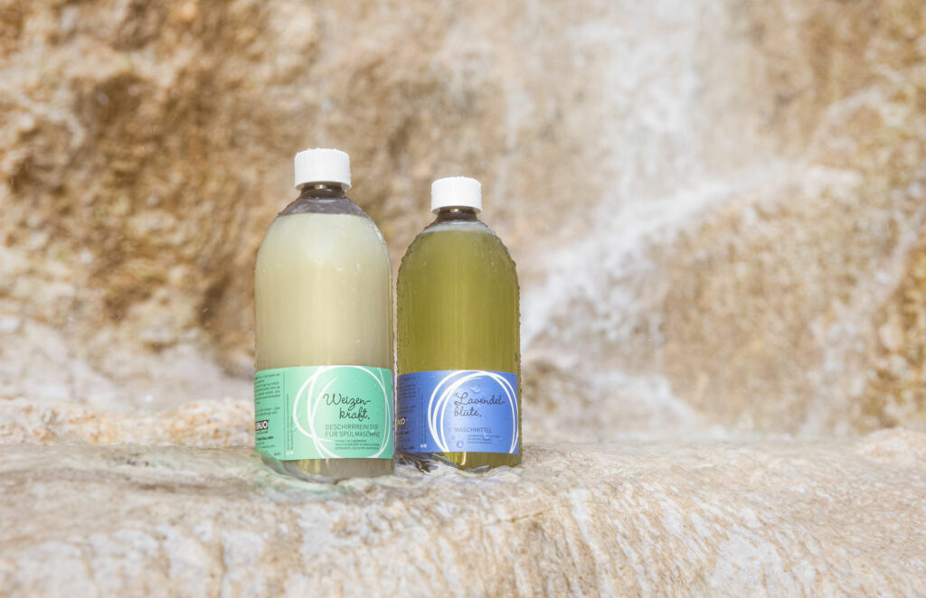 Dauerlieferung für Weizenkraft (Geschirrspülmittel) und Lavendelblüte (Waschmittel)